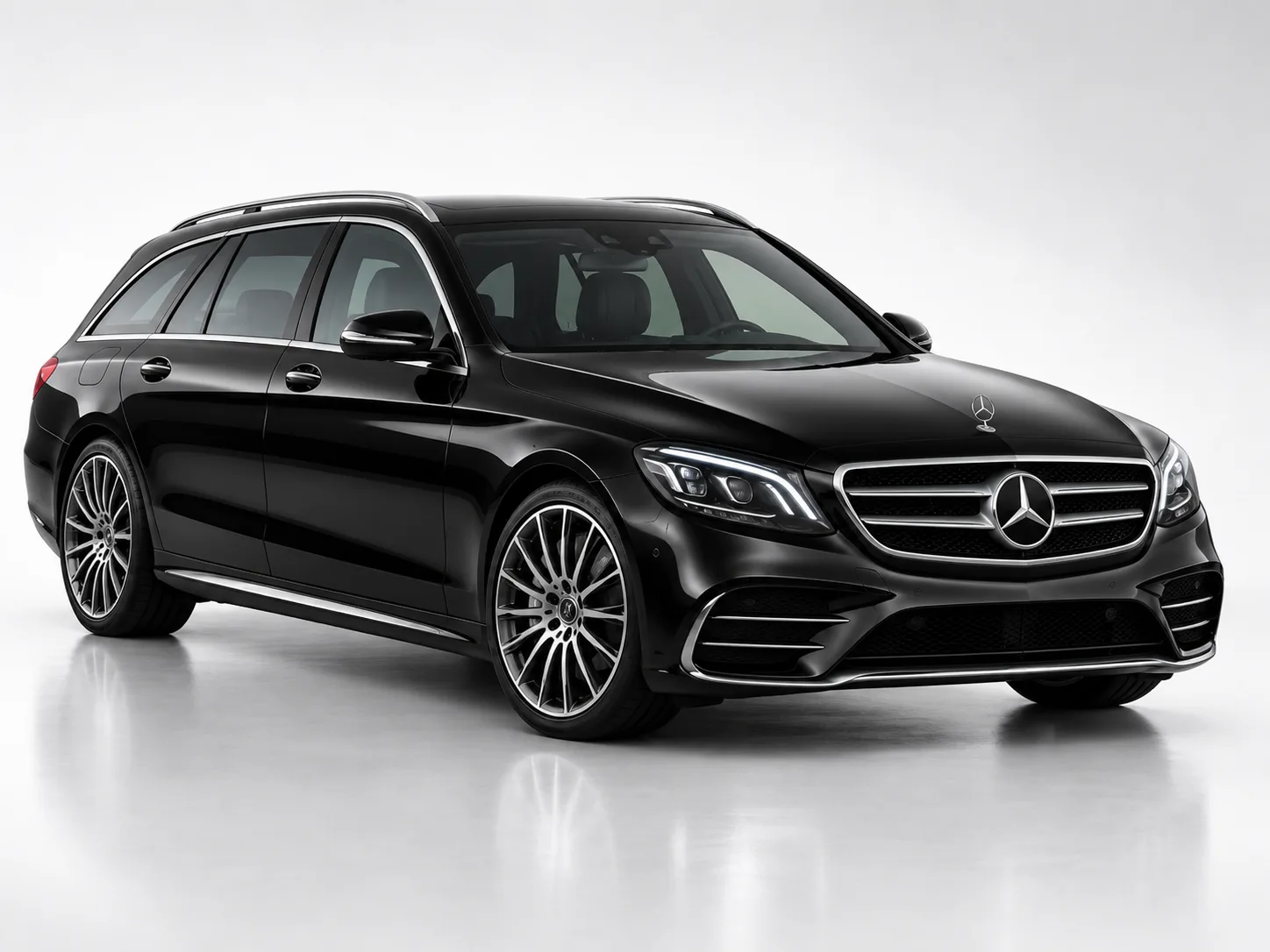 Black executive chauffeur car for Heathrow airport transfers