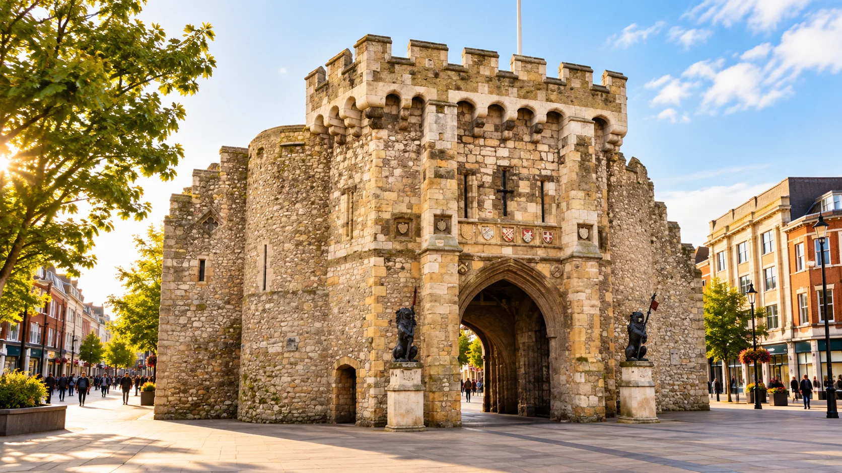 The Bargate in Southampton